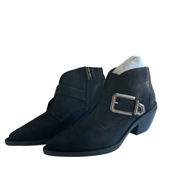 Vince Camuto Ashena Midas Fashion Zipper Pointed Toe Ankle Booties Size 9.5 NWT - Picture 4 of 14
